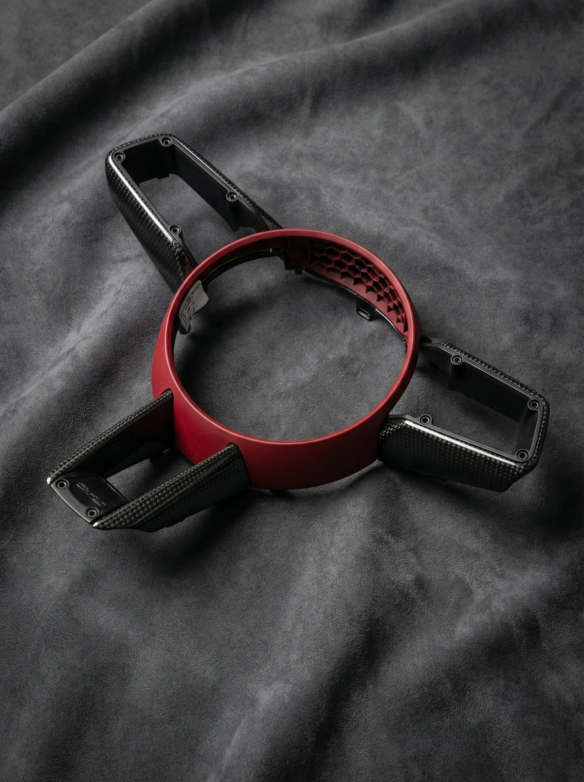 OEM Porsche 992 Carbonfaserzierleiste roter Rahmen