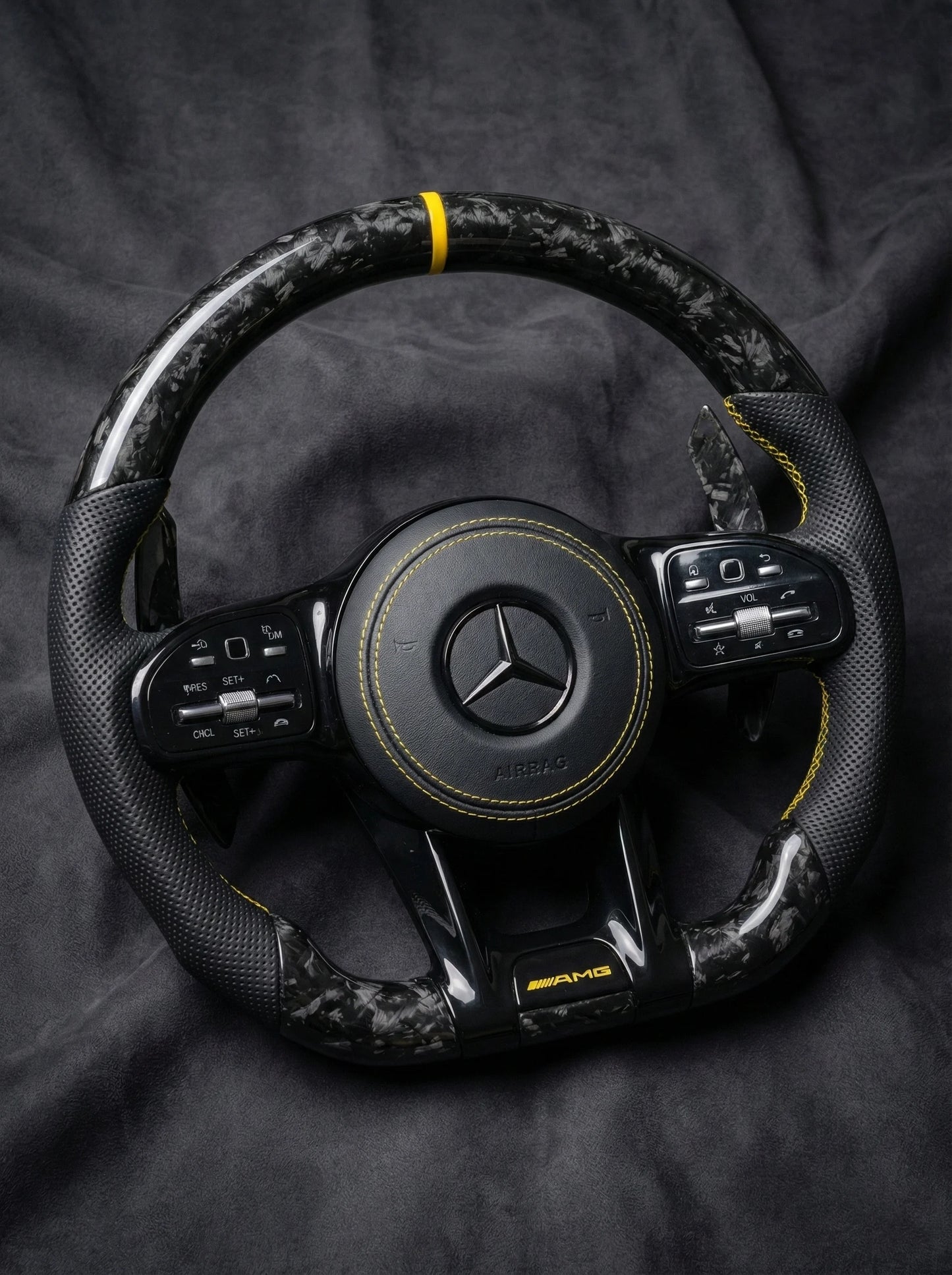 Custom Steering Wheel Mercedes Benz