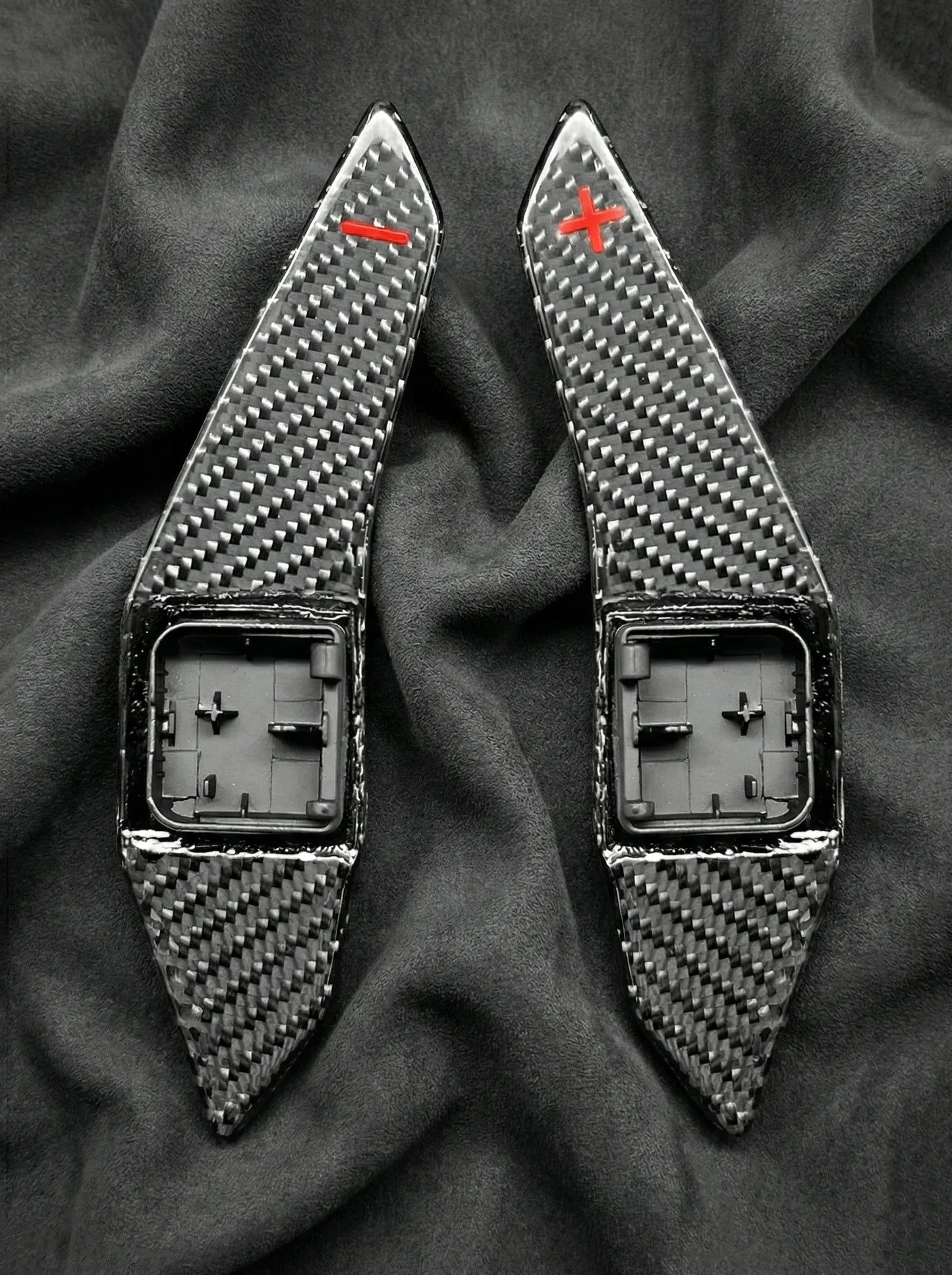 Custom Shift Paddles Audi in Carbon Fiber