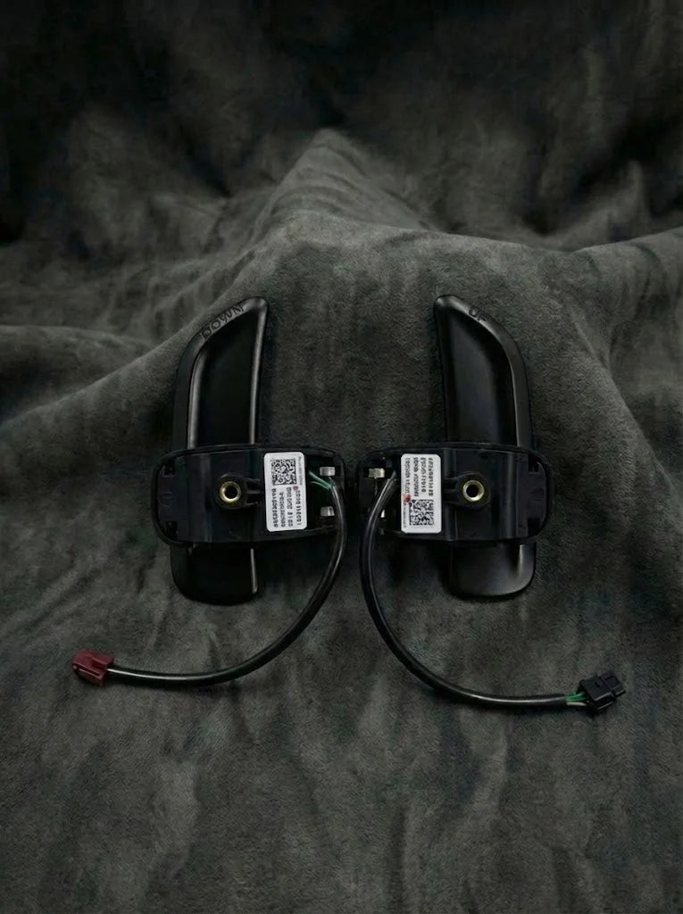 OEM AMG SHIFT PADDLES BLACK MATTE MERCEDES BENZ