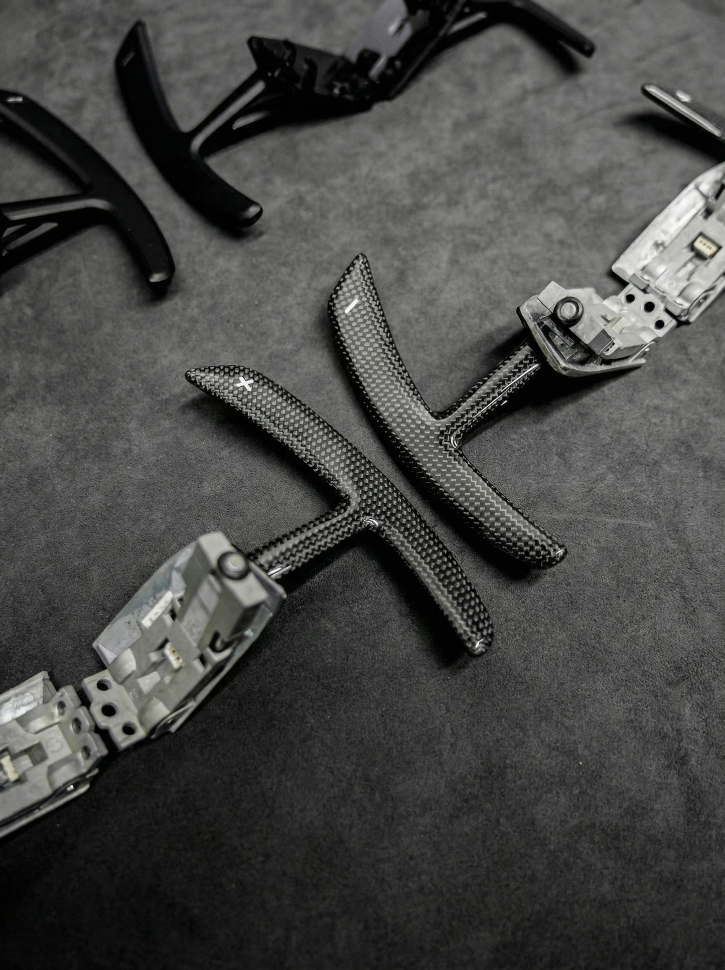 OEM Porsche GT Carbonfaser-Schaltwippen