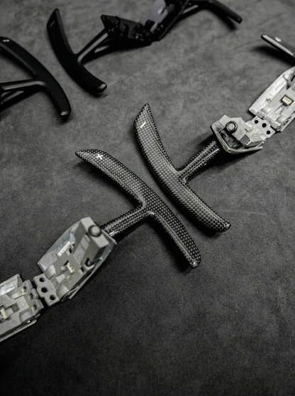 OEM Porsche GT Carbonfaser-Schaltwippen