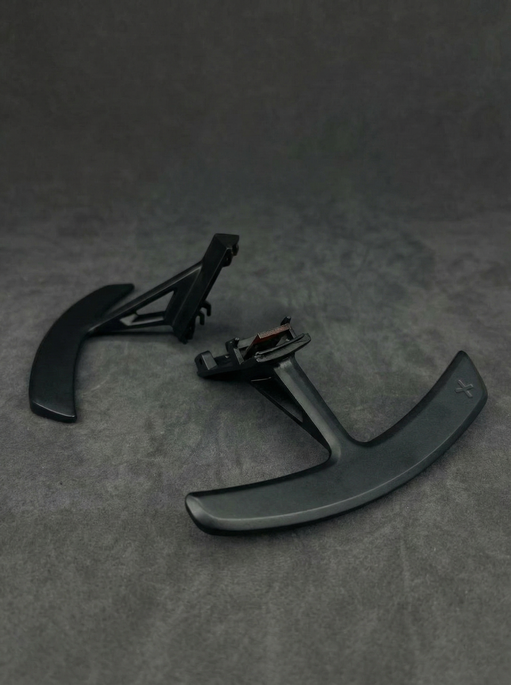 OEM Porsche 991(992) GT Schwarze Aluminium Schaltwippen