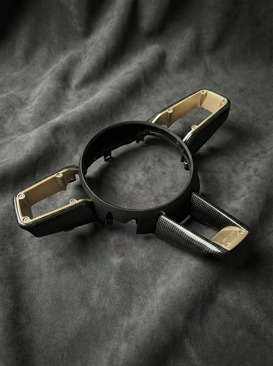 Porsche 992  Carbon Fiber Trim (GOLD)