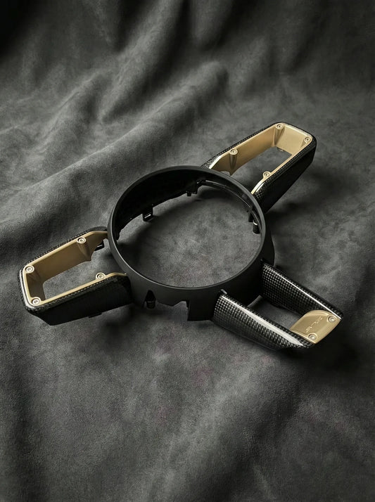Porsche 992  Carbon Fiber Trim (GOLD)