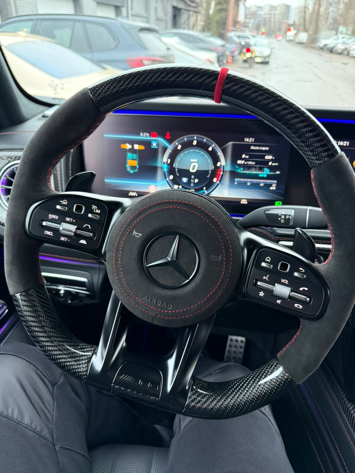Custom Steering Wheel Mercedes Benz