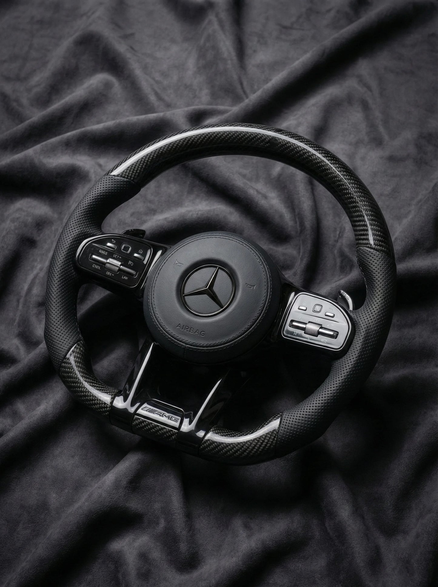 Custom Steering Wheel Mercedes Benz