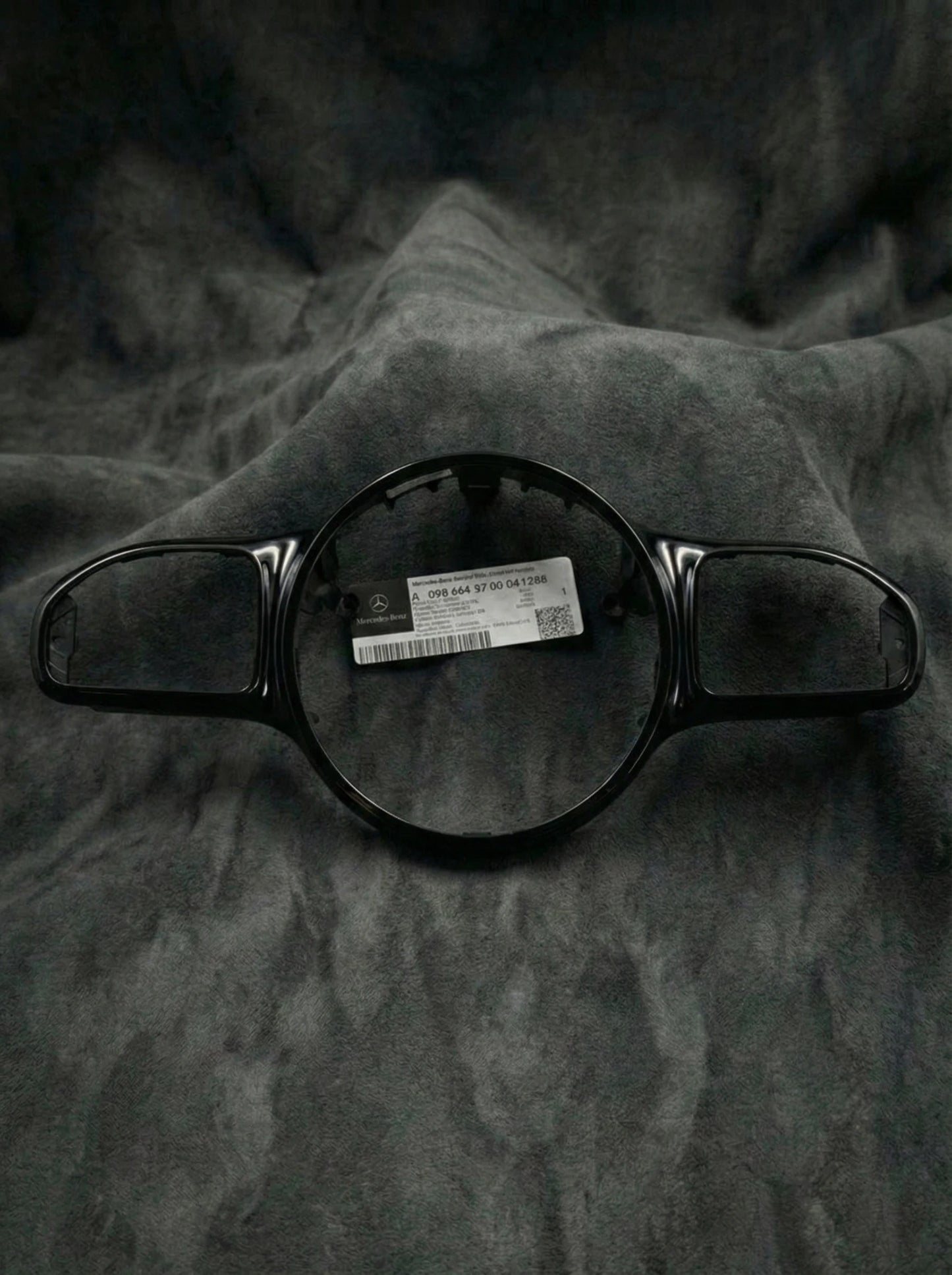 OEM AMG FRAME ROYAL BLACK MERCEDES BENZ