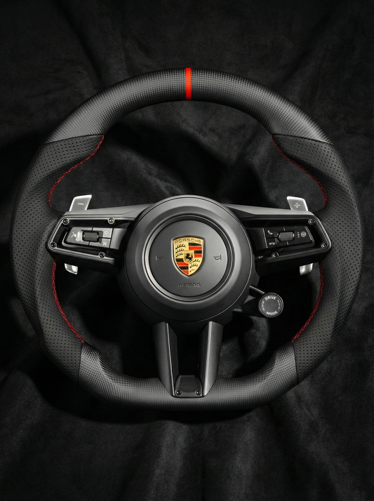 Kundenspezifisches Lenkrad Porsche