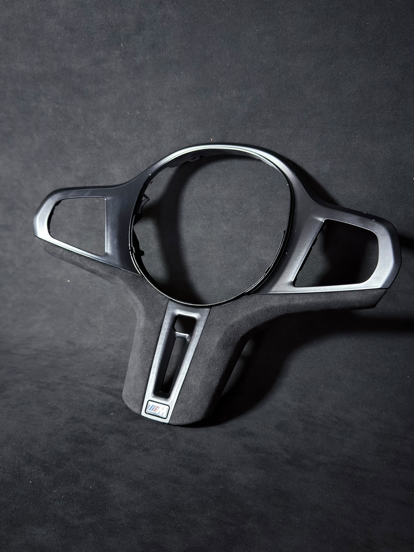 Matte Black Steering Wheel Trim
