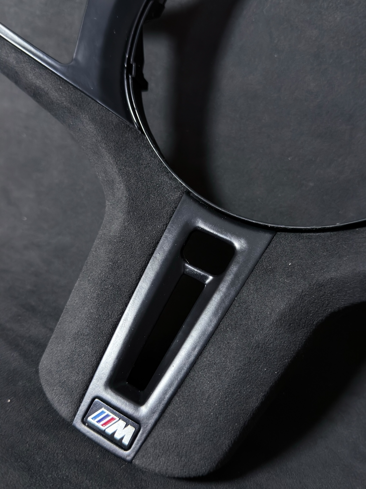Matte Black Steering Wheel Trim