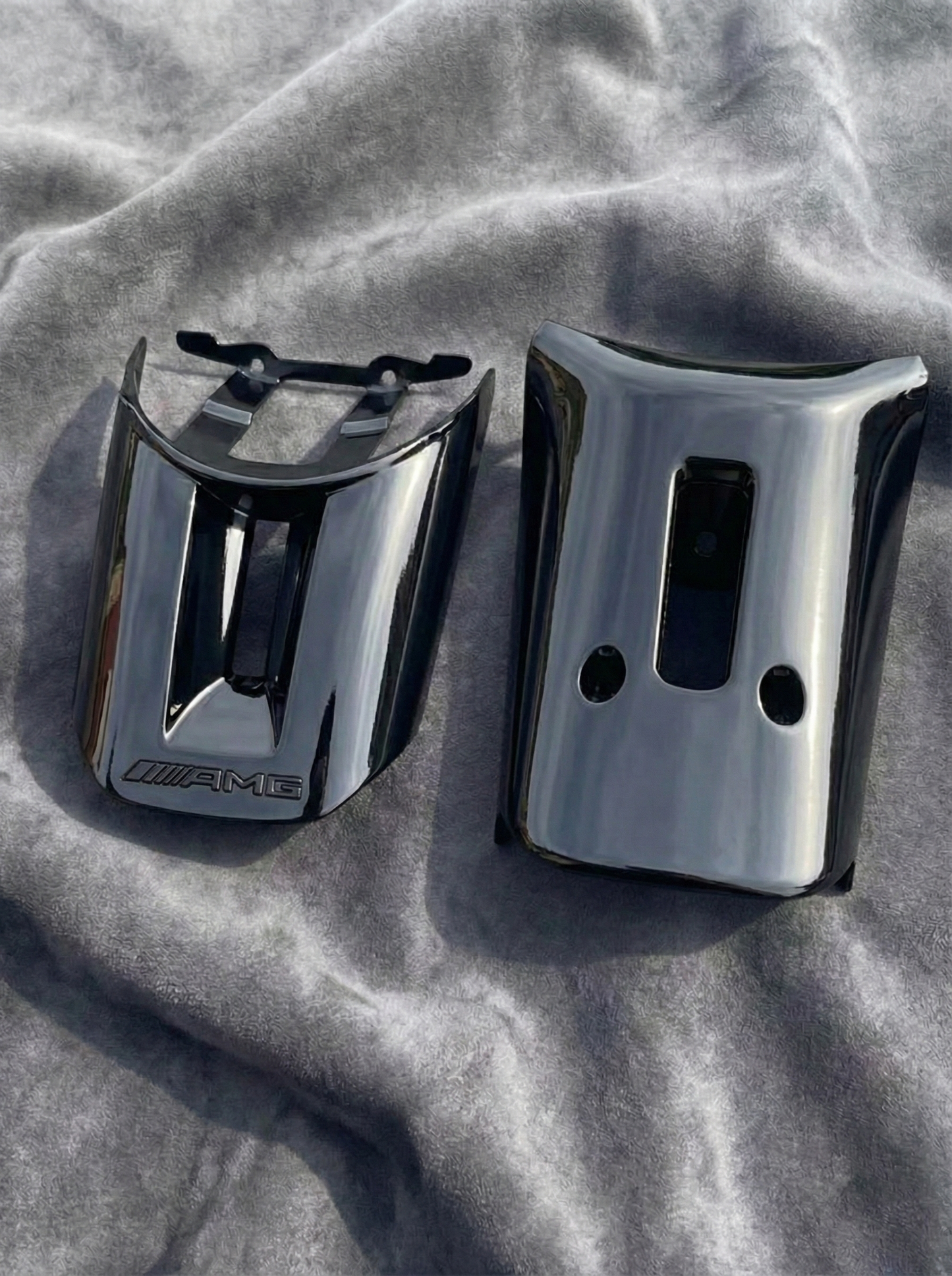 OEM AMG 6H ZIERTEILE GLANZSCHWARZ