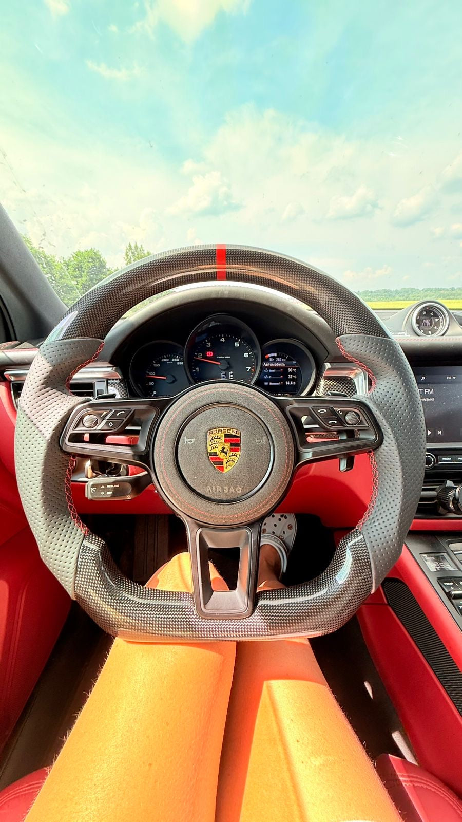 Custom Steering Wheel Porsche