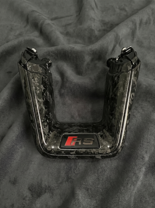 OEM Audi C8 Zierleisten+Tastenrahmen (Forged Carbon)