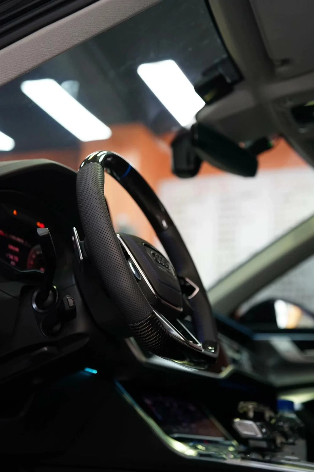 Custom Steering Wheel Audi
