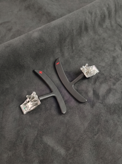 OEM Porsche GT Matte Carbon Fiber Shifters