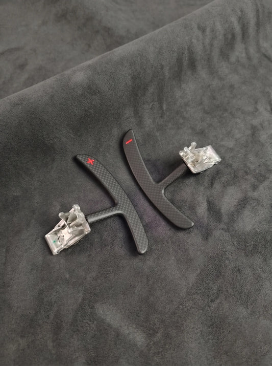 OEM Porsche GT Matte Carbon Fiber Shifters
