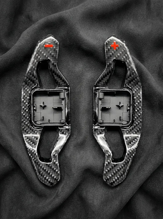 Custom Shift Paddles Audi in Carbon Fiber