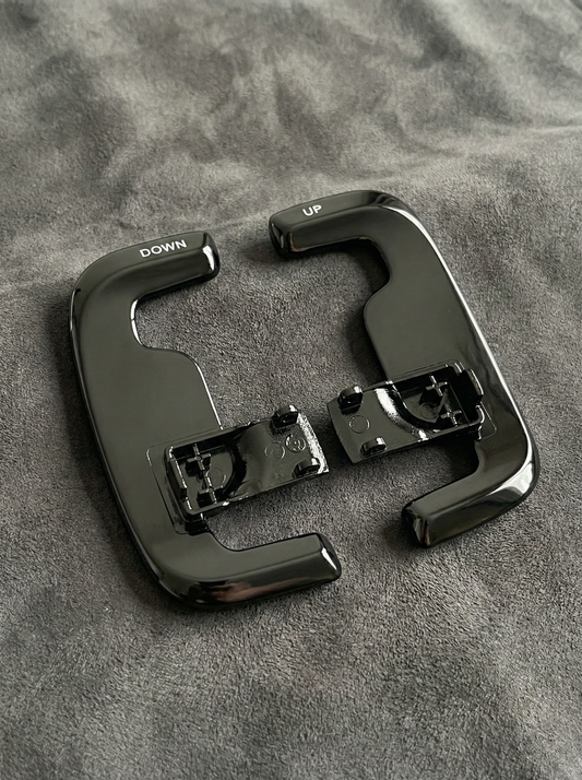 OEM AMG SHIFTERS ROYAL BLACK