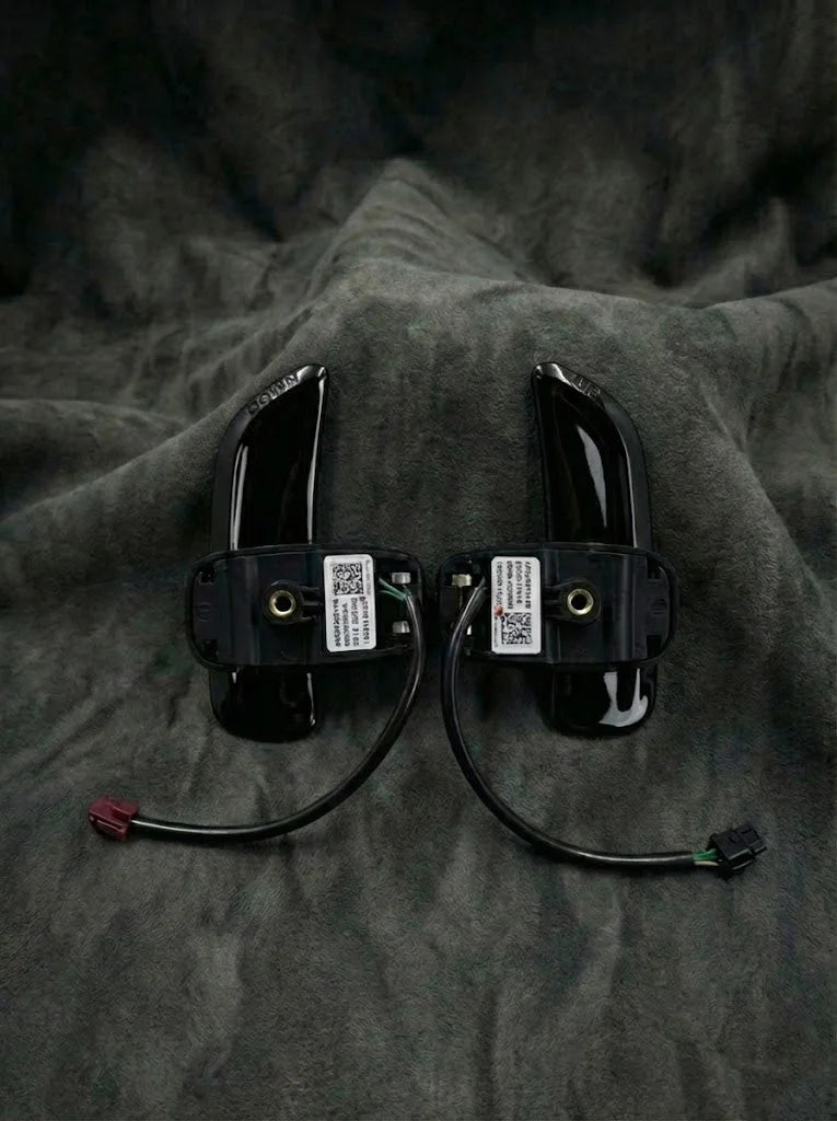OEM AMG SHIFT PADDLES ROYAL BLACK MERCEDES BENZ